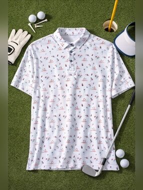 ⛳ Nicklaus | Men's Medium | Eco Choice | Golf Shirt | NWOT